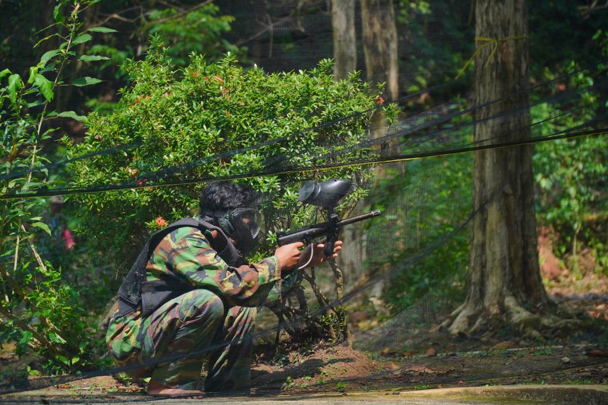Paintball rombongan bersama Loox Travel 3